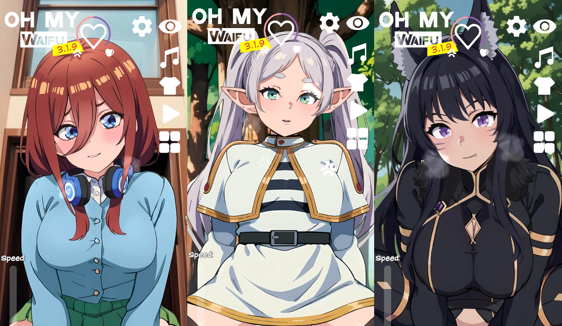 安卓+电脑【步兵/动态】OH MY WAIFU V3.2.1-小强游戏